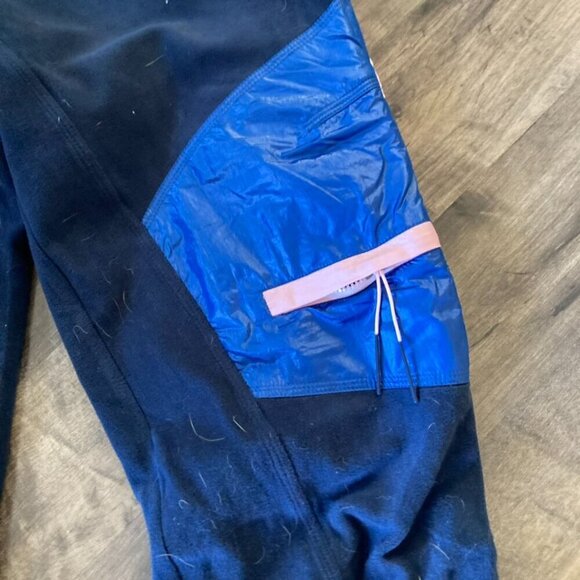 NWT Free People Movement Trailhead Trekkin Pants Blue Fleece Sz M - Picture 3 of 8